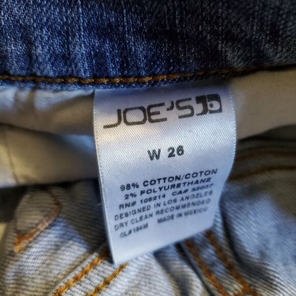 Joe's Cooper Distressed Blue Jean Shorts (26) - Picture 6 of 6